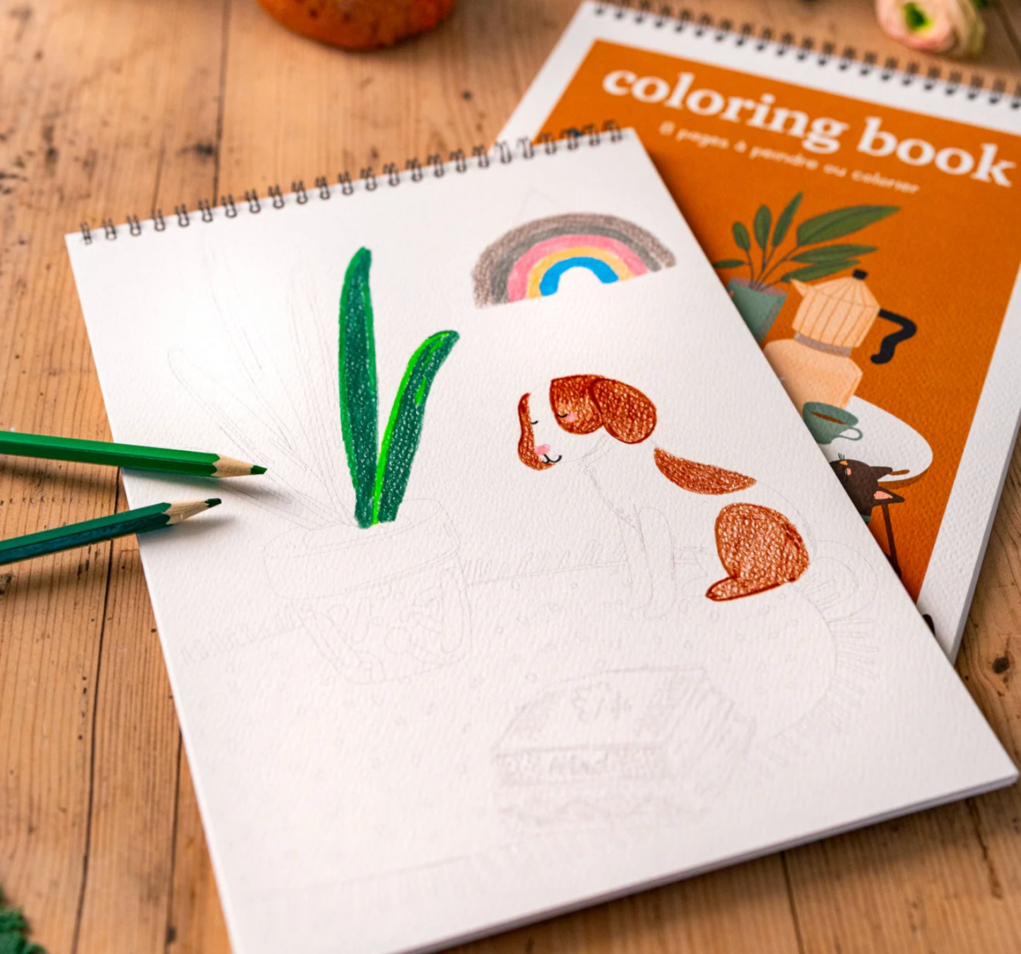 Bloc de coloriage "Cosy" A4