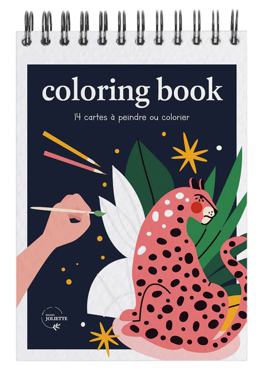 Bloc de coloriage Wild