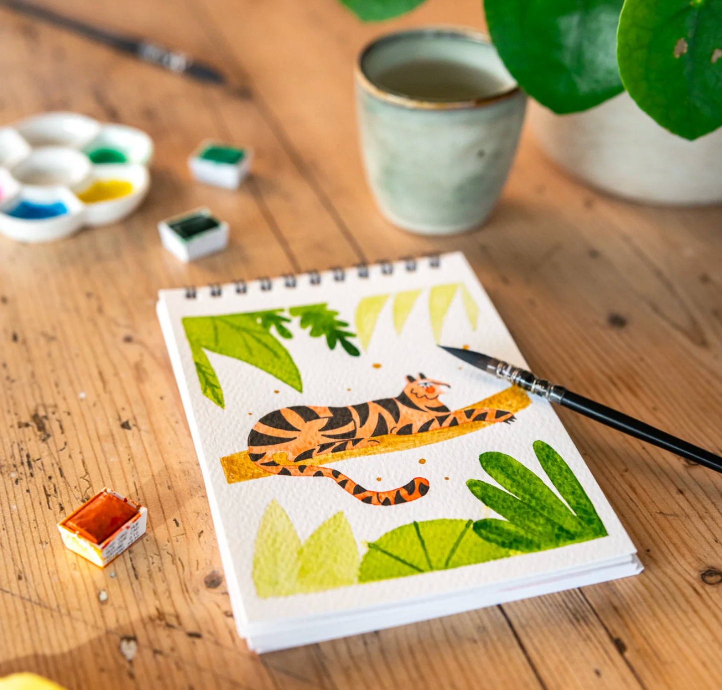Bloc de coloriage Wild