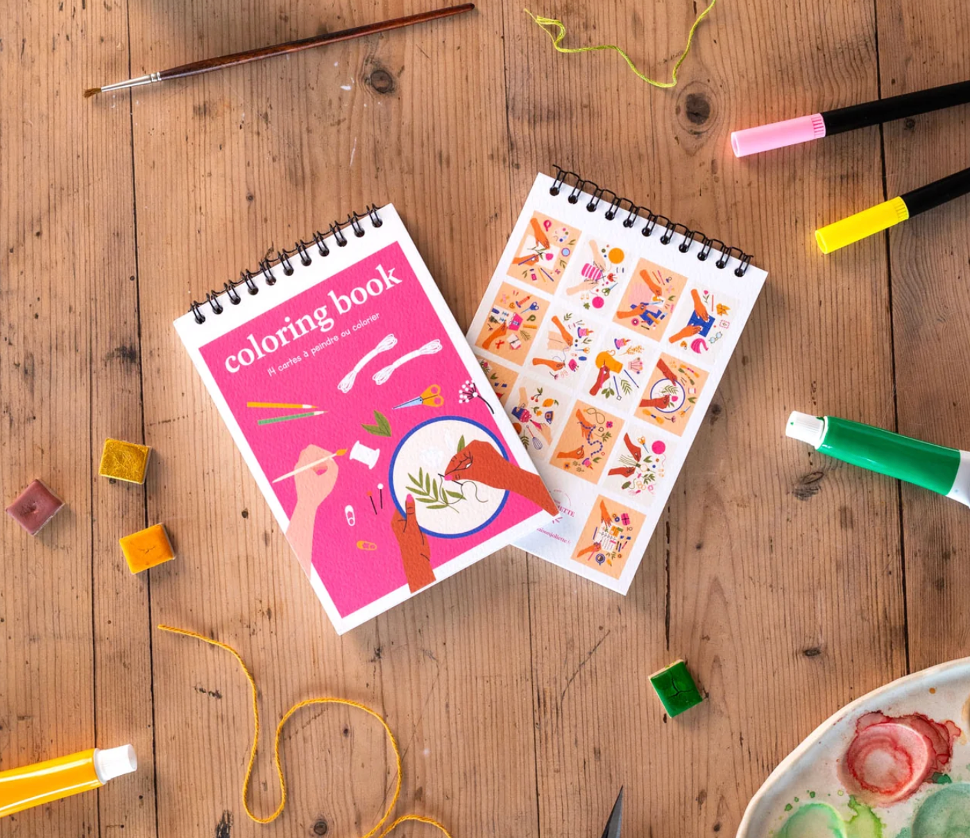 Bloc de coloriage Do It Yourself