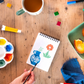 Bloc de coloriage Bloom