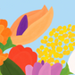 Eventail "bloom"
