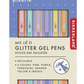 Lot de 6 stylos pailletés