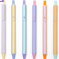 Lot de 6 stylos pailletés