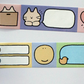 Masking tape Doodle "smile"