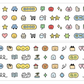 Mini stickers déco