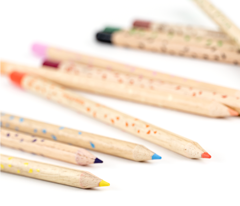 Boîte de 12 crayons de couleur aquarellables