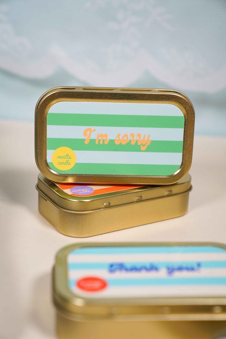 Bougie "I'm sorry"