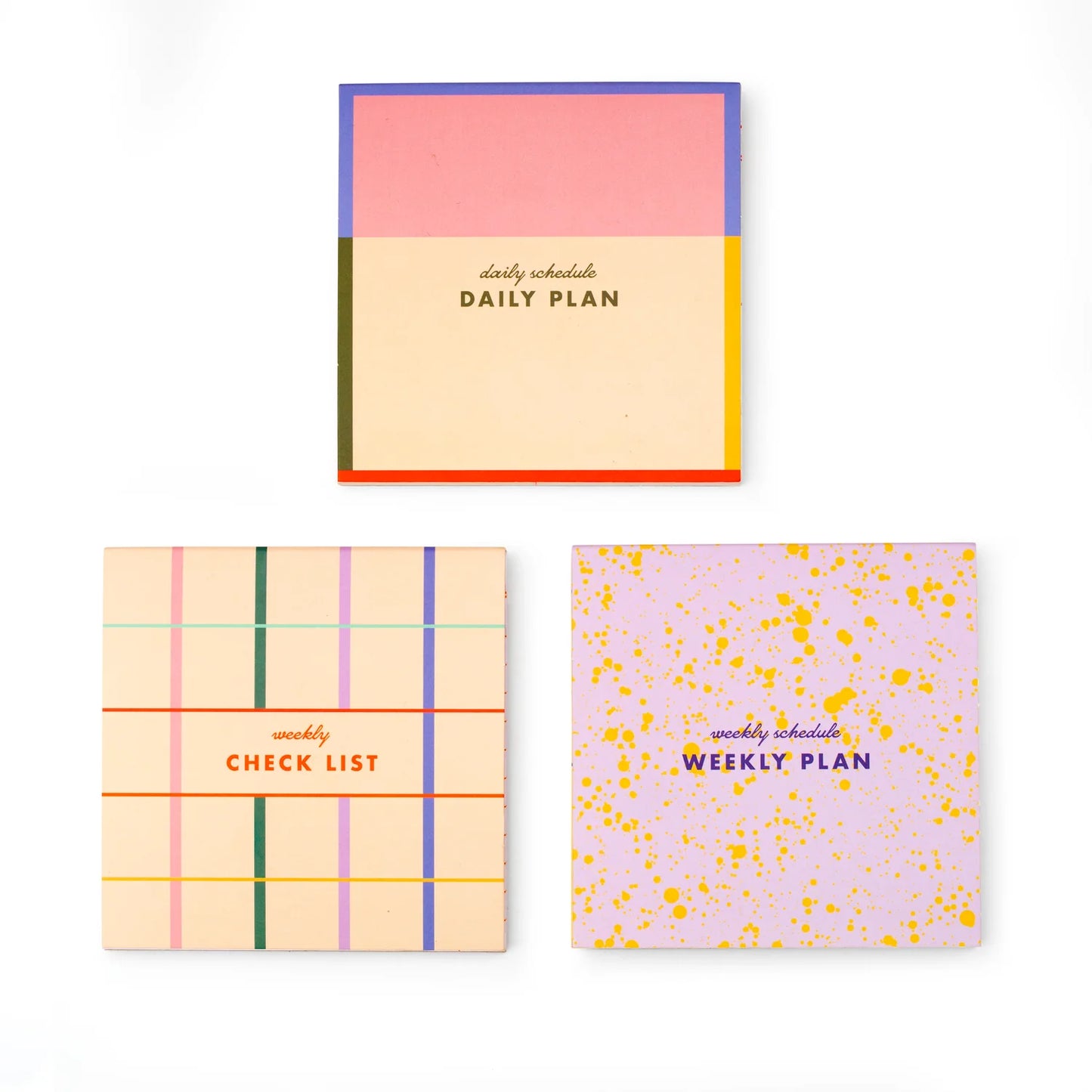 Trio de stickers d'organisation