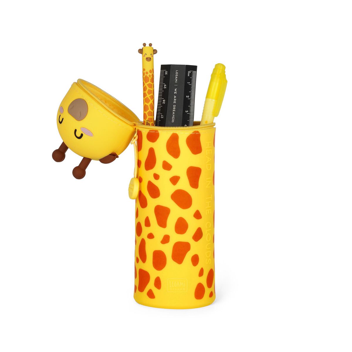 Trousse silicone - Girafe