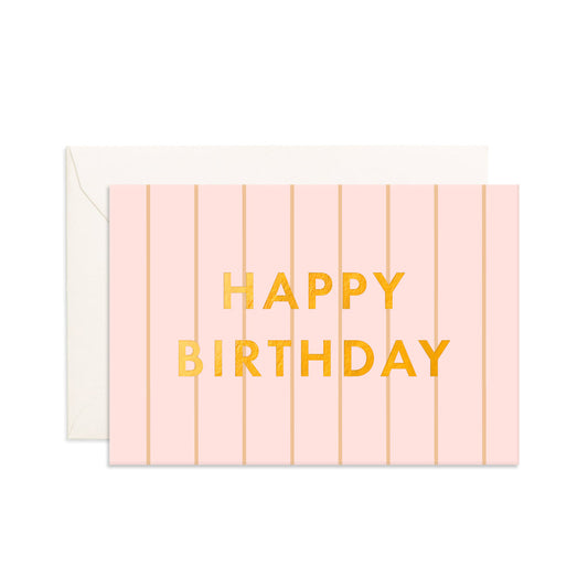 Mini happy birthday - pivoine