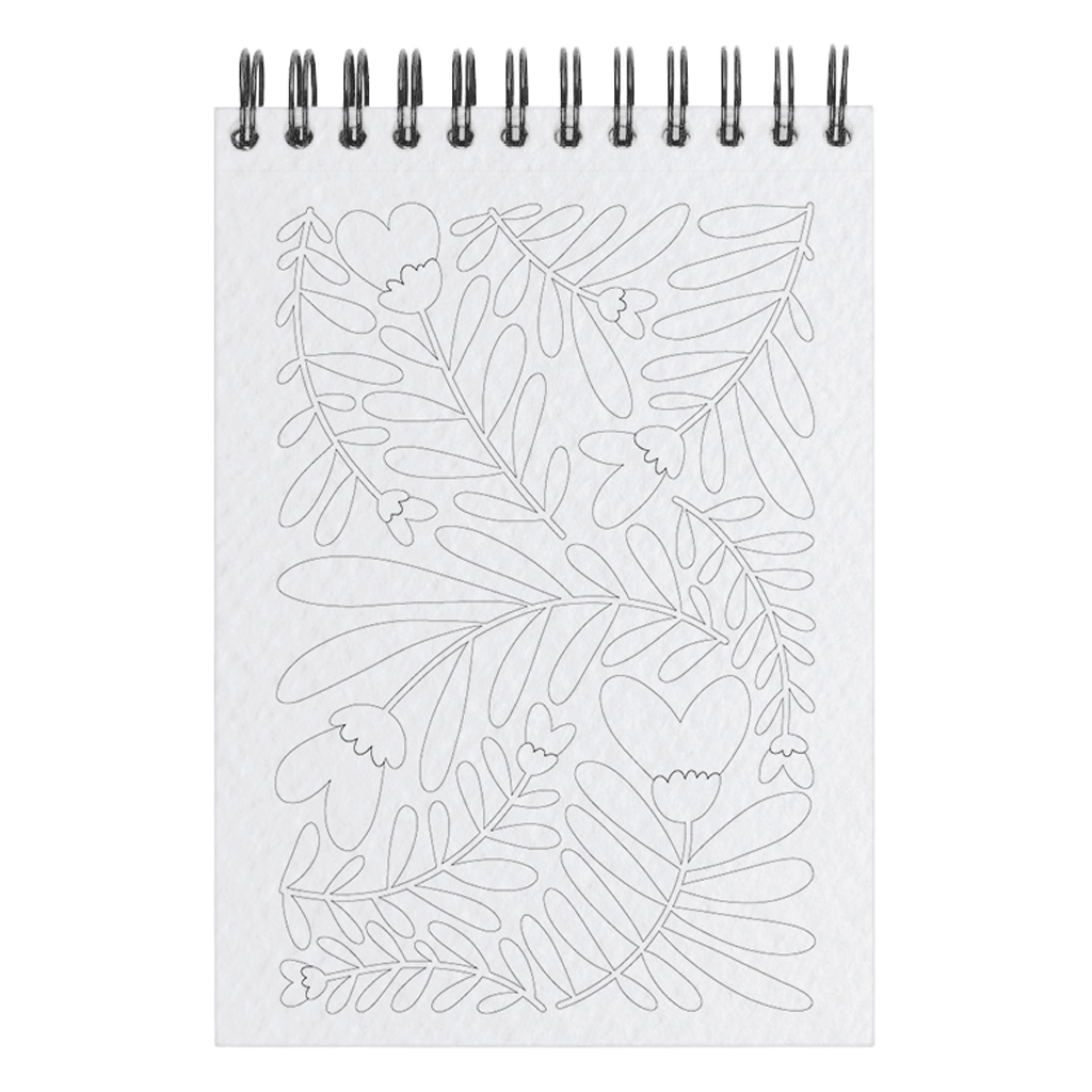 Bloc de coloriage Love