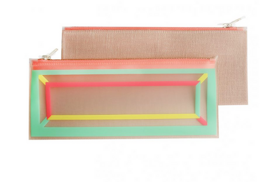 Trousse mint / nude