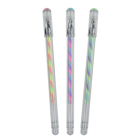 Set de 3 stylos à encre gel multicolore