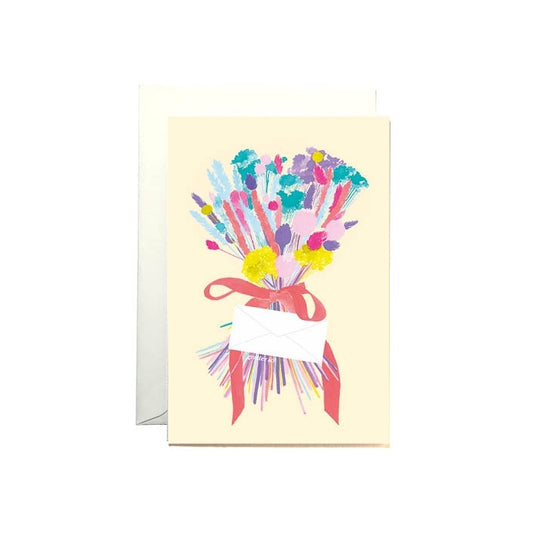 Carte à gratter - Bouquet