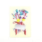 Carte à gratter - Bouquet