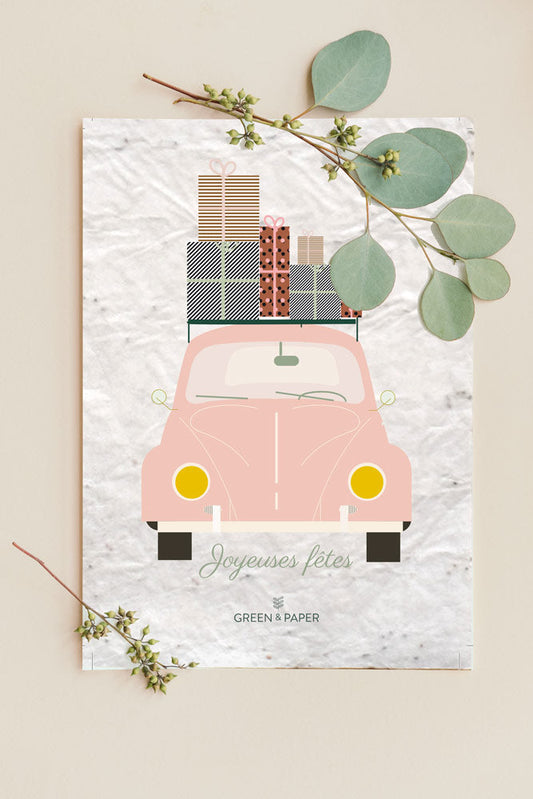 Carte à planter - Coccinelle