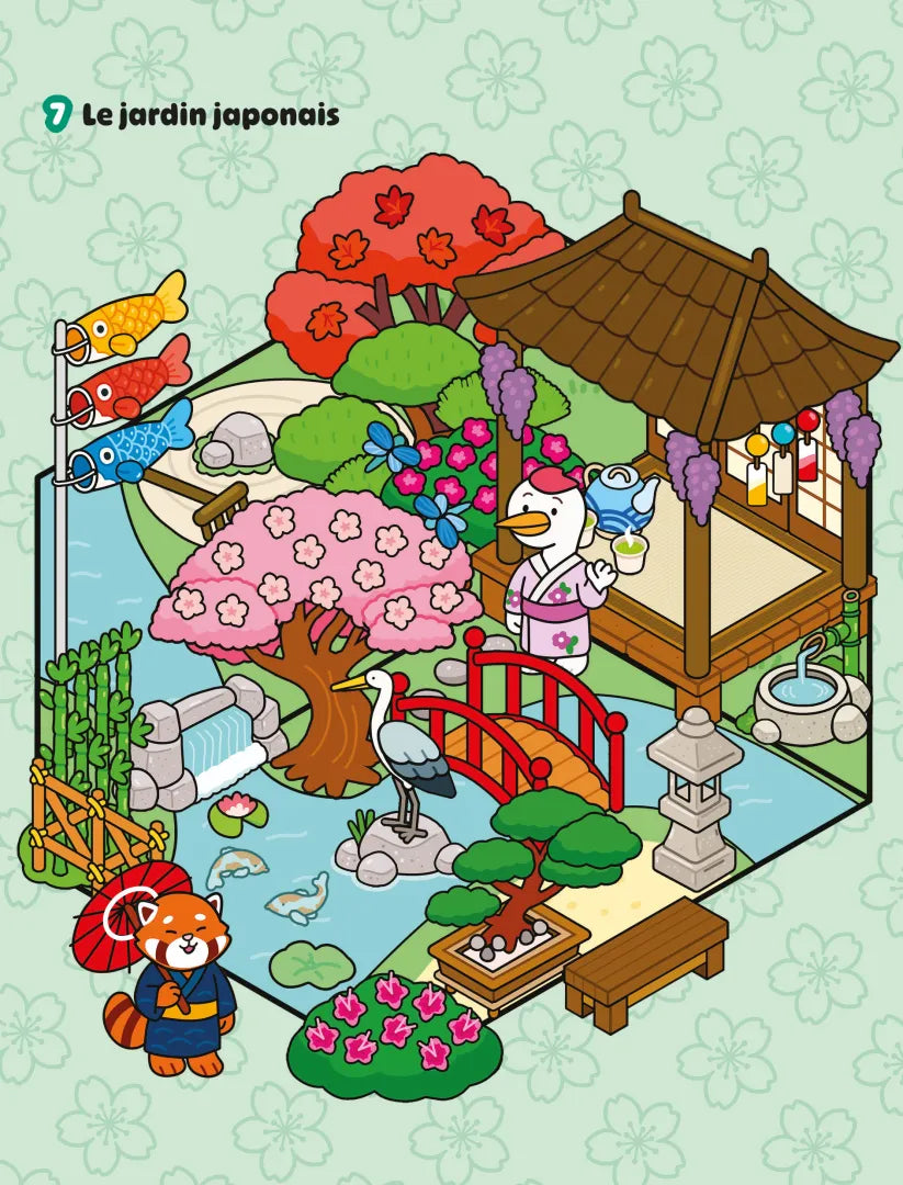 Stickers book - Mini Japon