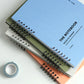 Compact notebook - bleu