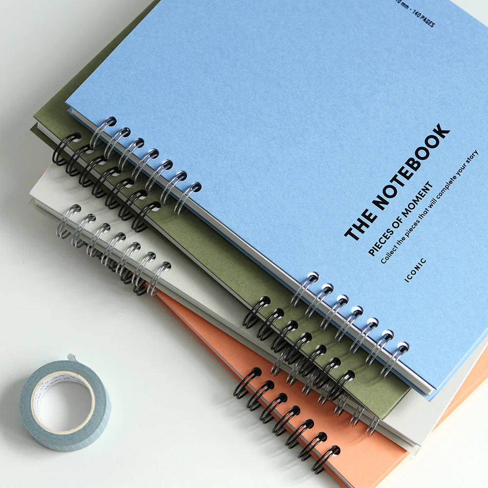 Compact notebook - bleu