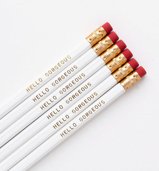 Crayon "hello gorgeous"