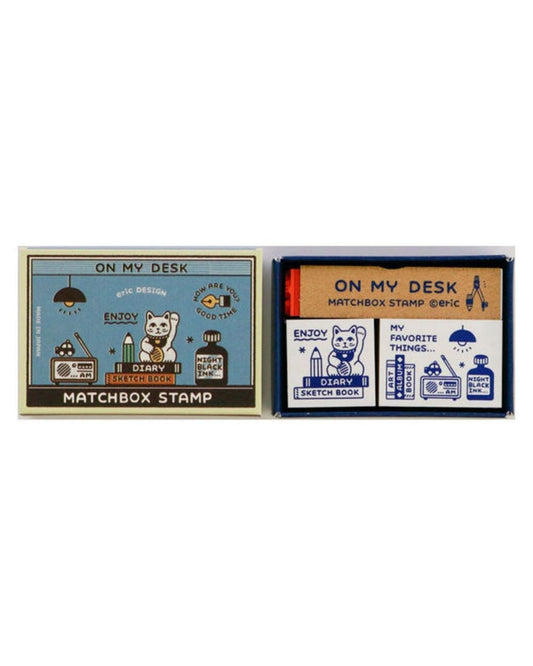 Set "on my desk"