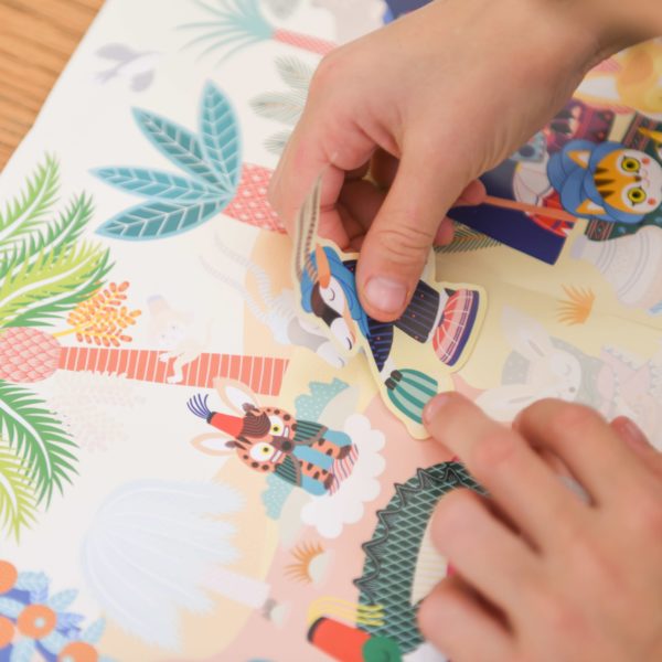Box de stickers - Autour du monde